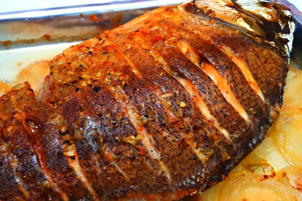 Receita Deliciosa De Peixe Assado No Forno Passo A Passo