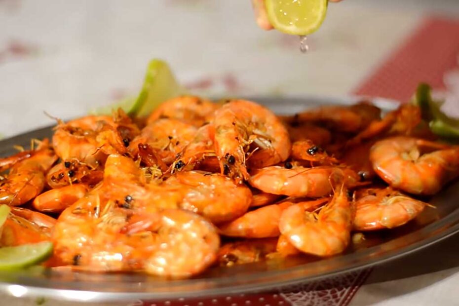 Camarão ao Alho e Óleo