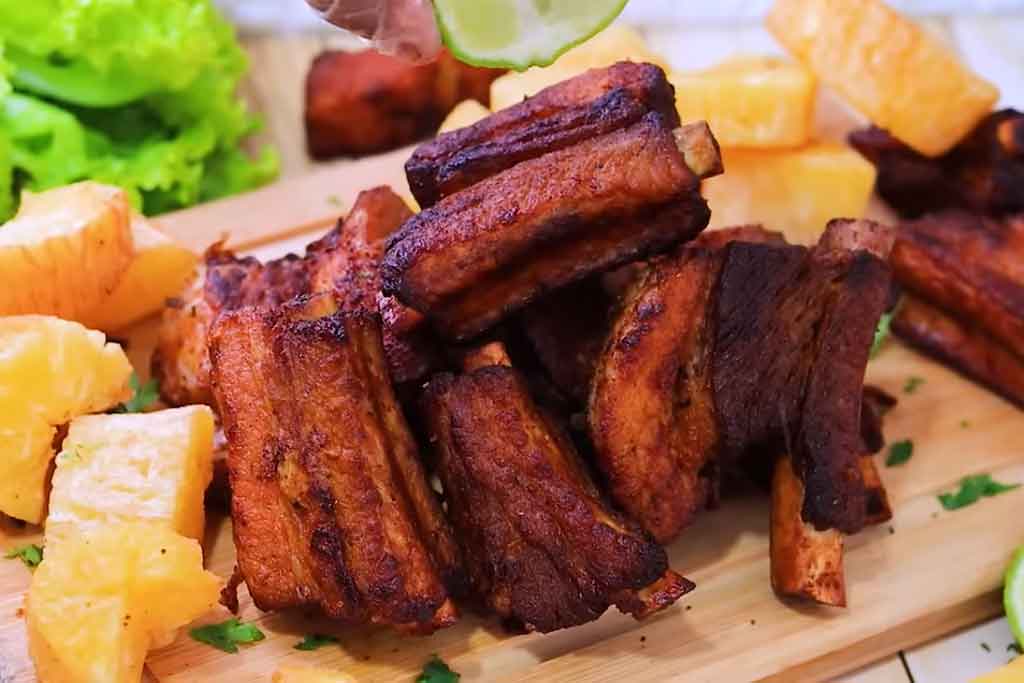 Costelinha Mineira de Boteco com Mandioca