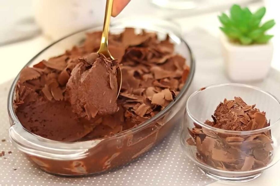 Mousse de Chocolate Aerada