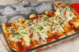 Receita de Panqueca de Carne Moída