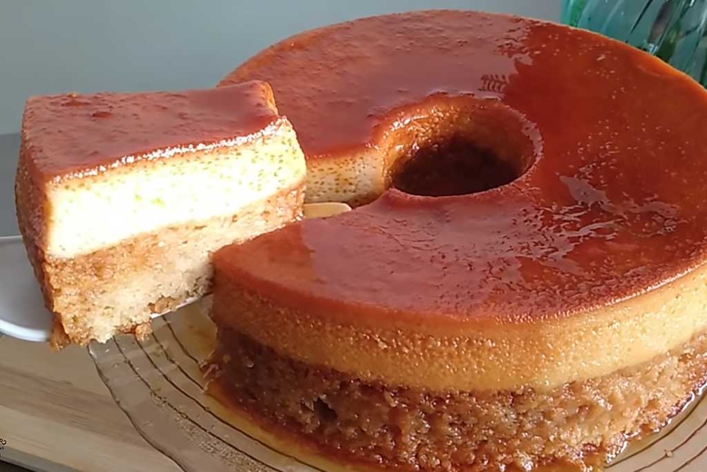 Bolo Pudim Fácil e Delicioso