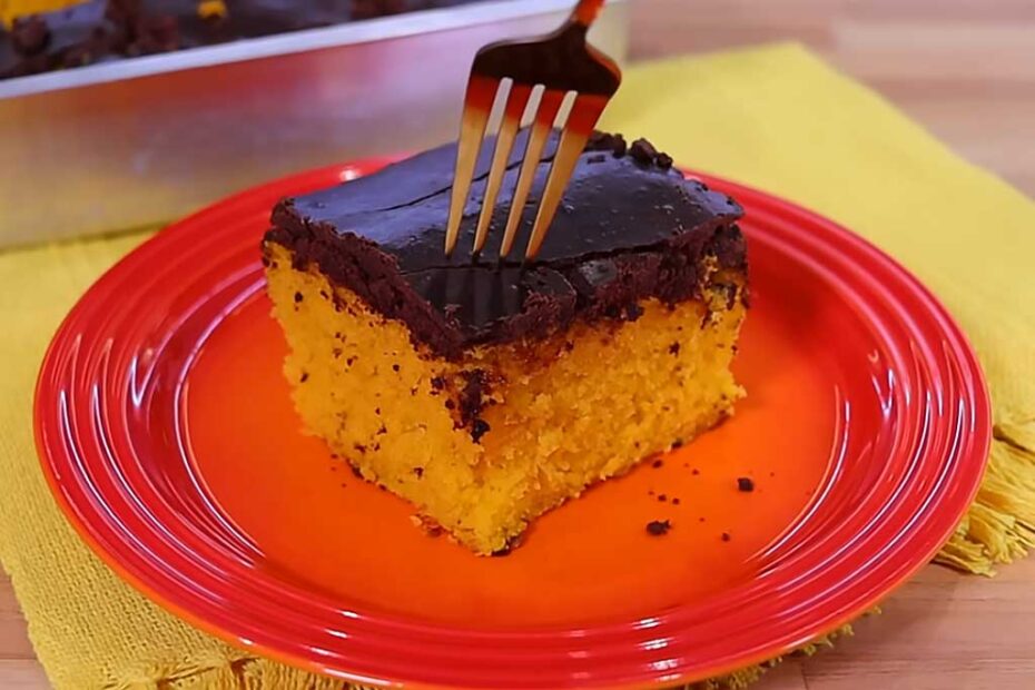 Bolo de Cenoura Ultra Fofinho