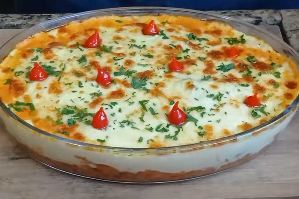 Filé de Peixe com Molho Cremoso