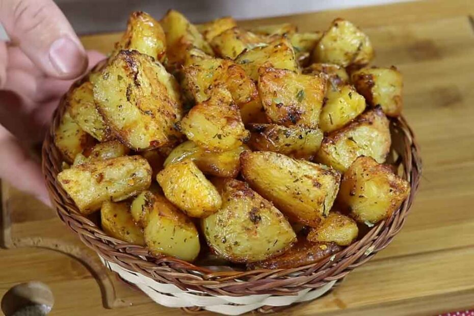 Batatas Crocantes com Tempero Especial