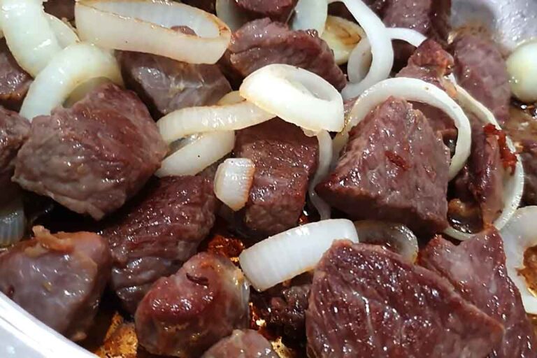 Receita de Carne de Sol Acebolada Deliciosa