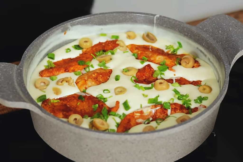 Receita de Frango Caprichado e Cremoso