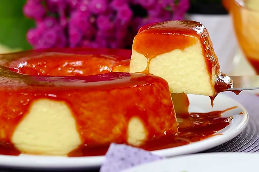 Receita de Pudim Romeu e Julieta