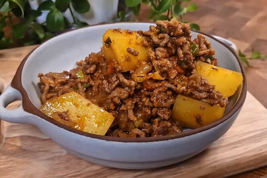 Carne Moída com Batata