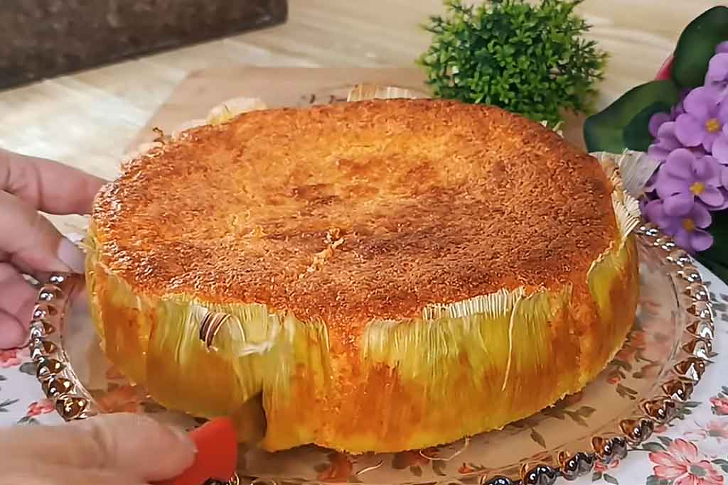 Bolo Pamonha Cremoso