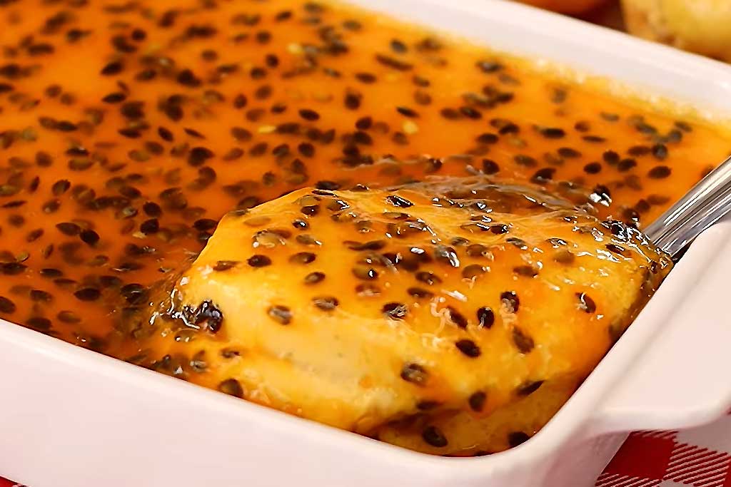 Mousse de Maracujá Sem Gelatina