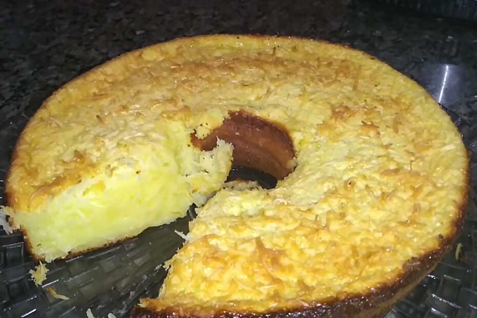 Receita de Bolo de Mandioca no Liquidificador