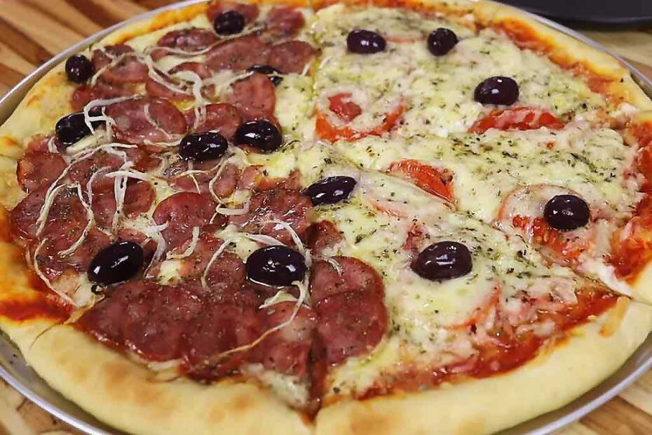 Receita de Pizza Caseira Simples