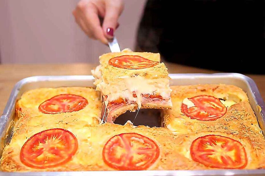 Receita de Torta Salgada de Bauru