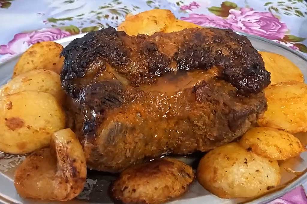 Contra-filé ao Forno Macio