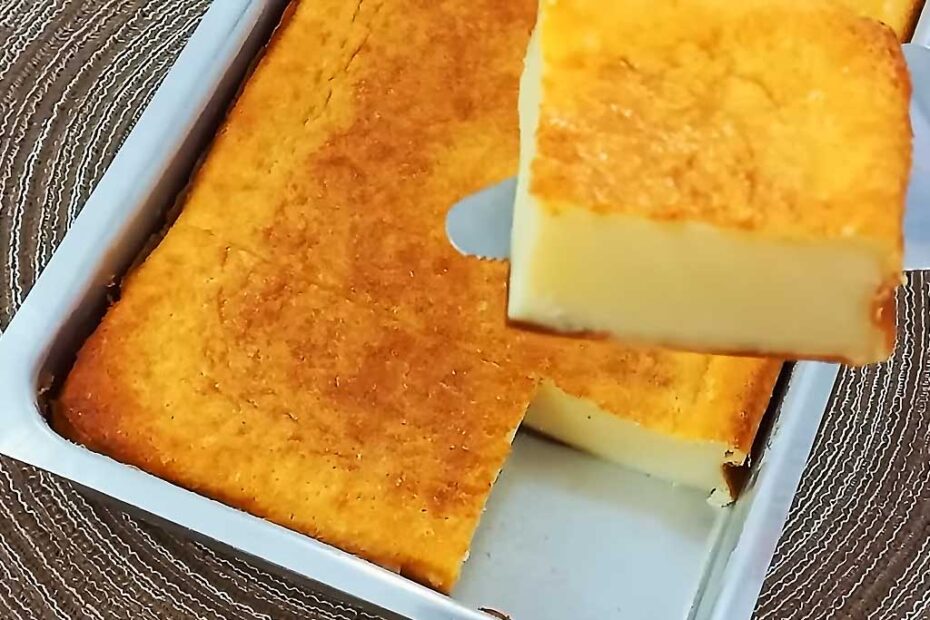 Delicioso Bolo de Leite Cremoso