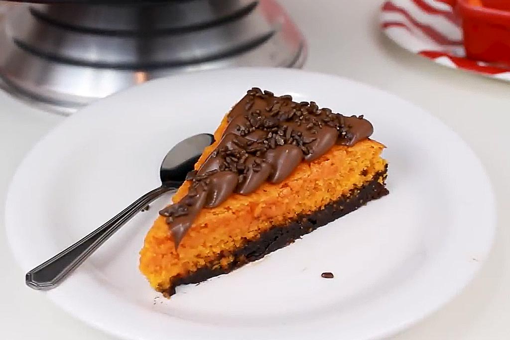 Melhor Bolo de Cenoura com Brownie