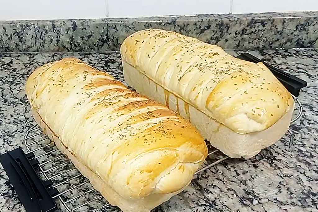 Pão Recheado de Liquidificador