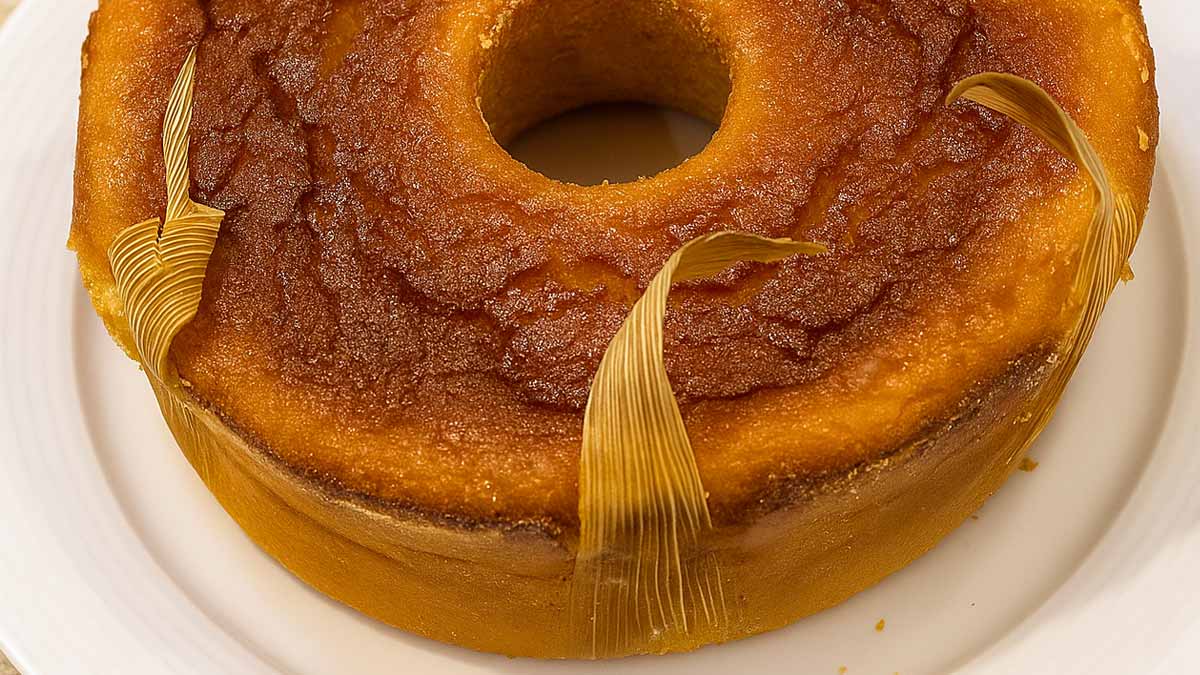 Bolo Pamonha Cremoso de Liquidificador