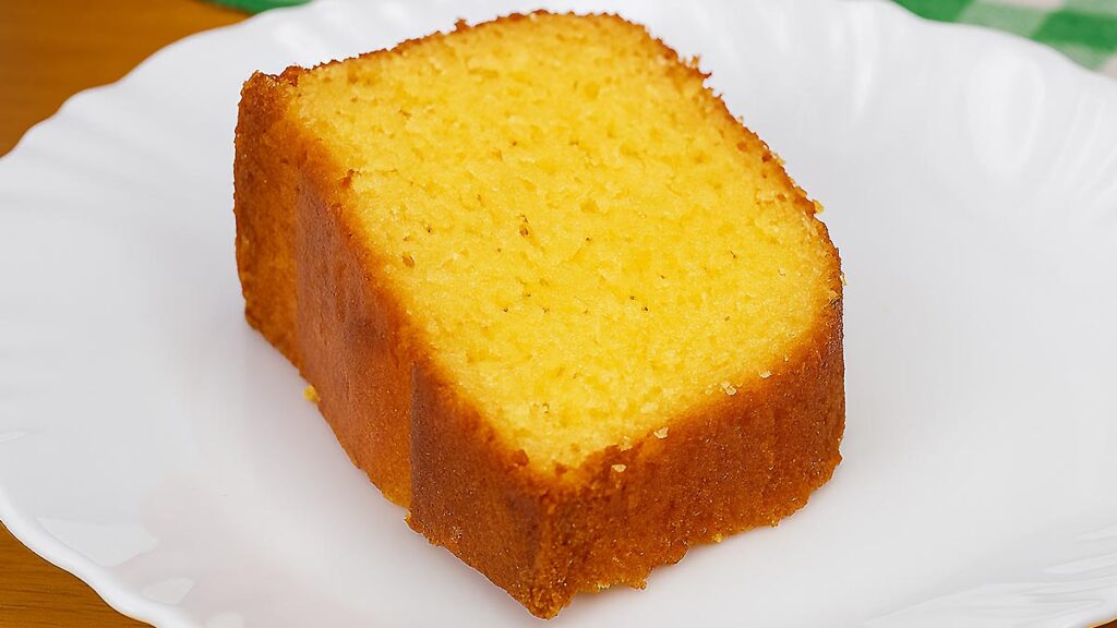 Bolo de Fubá Cozido Molhadinho