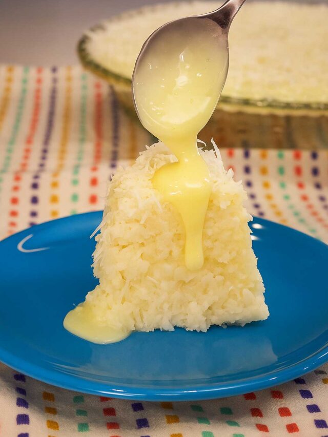 Bolo de Tapioca Gelado
