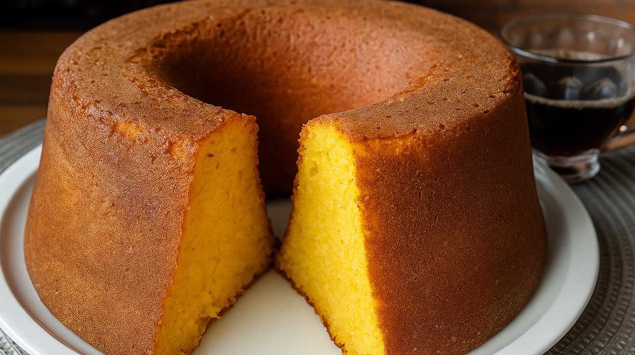 Bolo Moça de Milho Sem Farinha