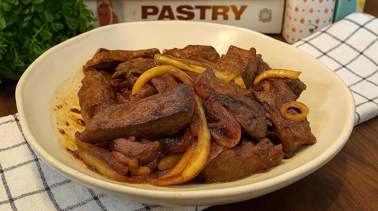 Fígado Acebolado Suculento