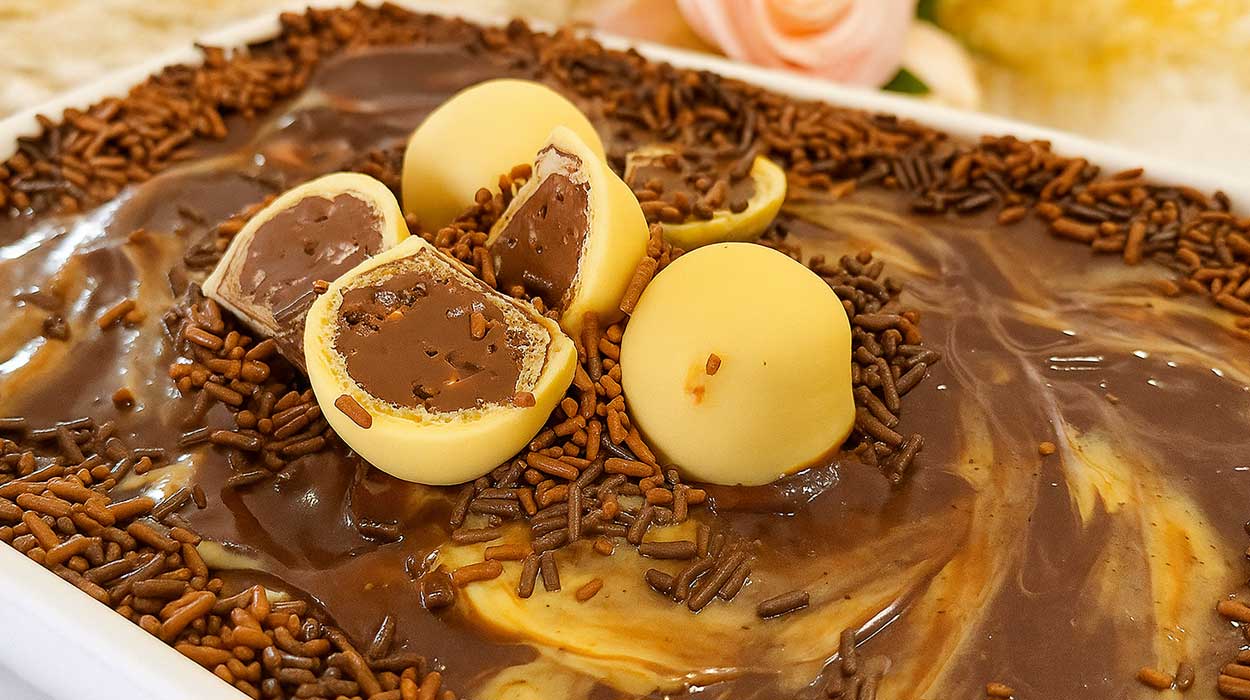 Pavê Trufado com Dois Sabores