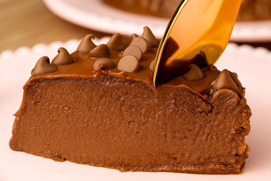 Torta de Chocolate com Apenas 3 Ingredientes