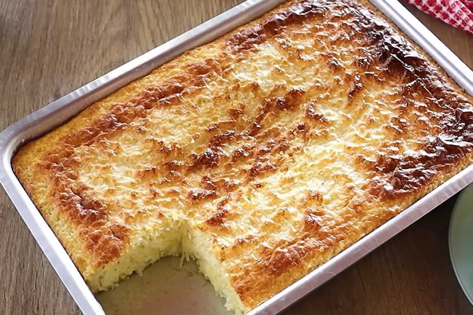 Bolo Cocada Sem Farinha