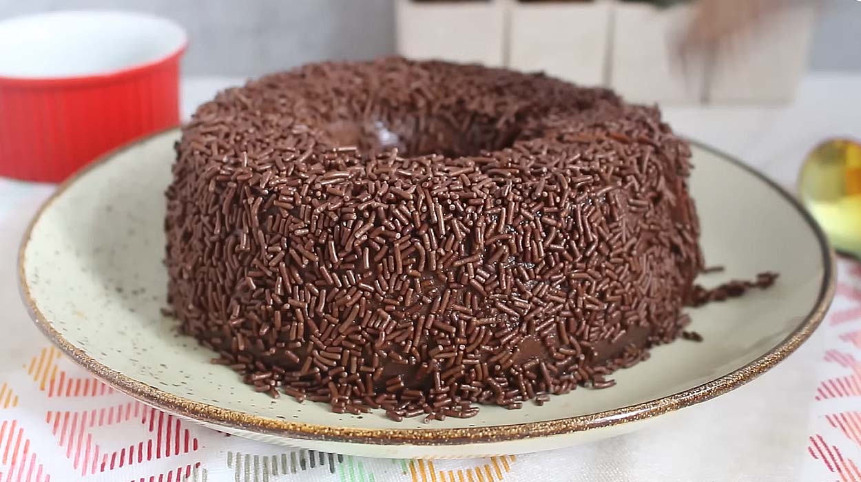 Brigadeirão Cremoso de Liquidificador