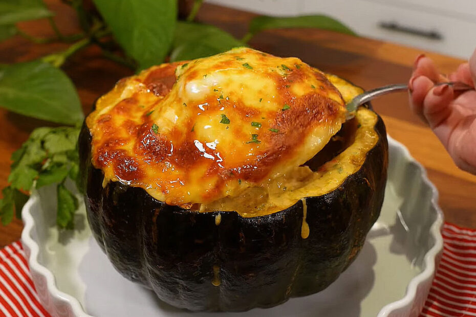 Camarão na Moranga Cremoso