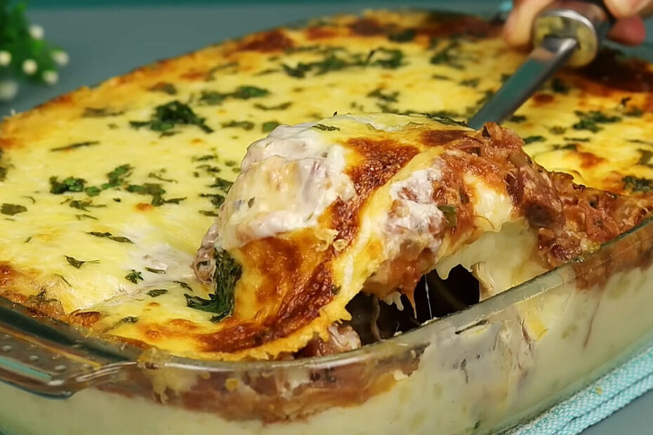 Escondidinho de Carne Seca com Purê