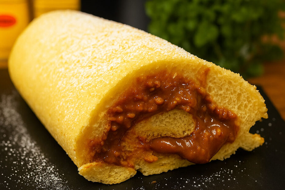 Rocambole de Doce Caseiro