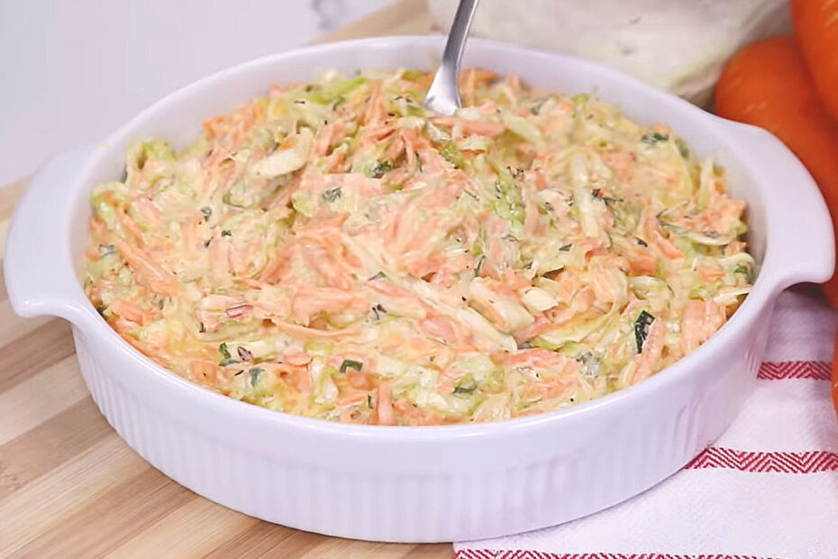Salada de Repolho Cremosa