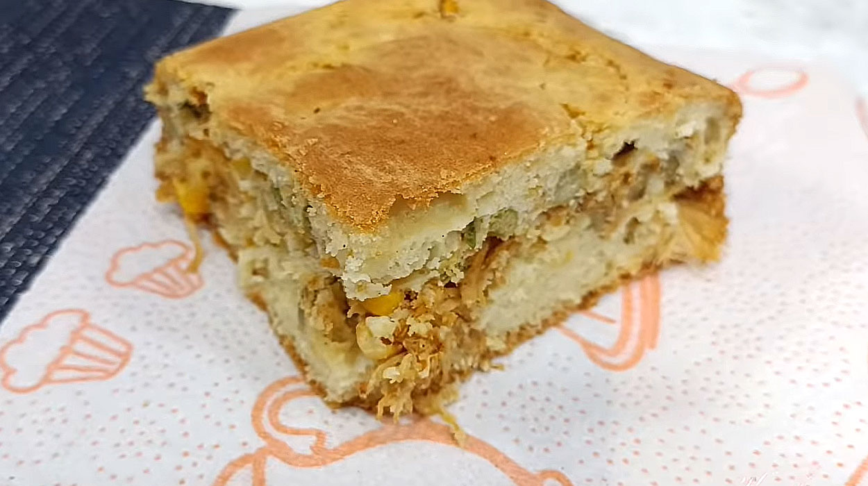 Torta de Frango Fácil e Saborosa