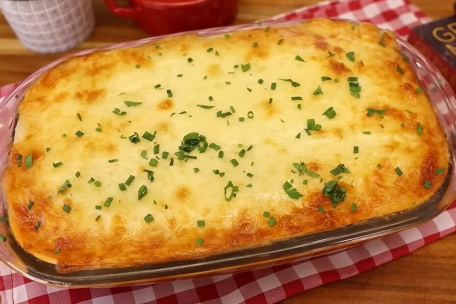 Escondidinho de Carne Moída Cremoso