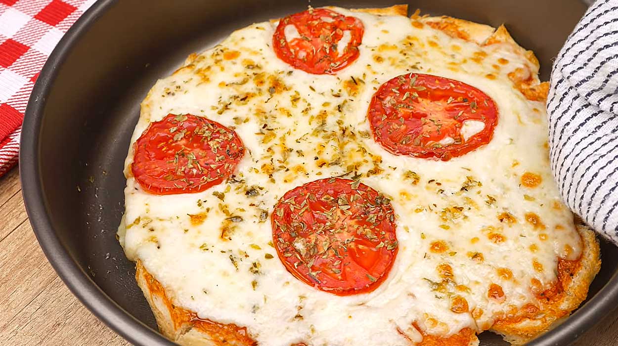 Pizza de Pão de Forma