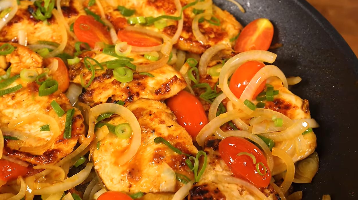 Peito de Frango Suculento e Douradinho