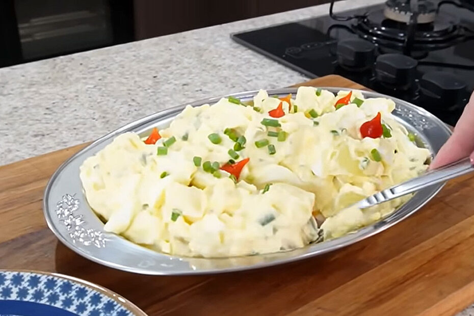 Salada de Batata com Ovos